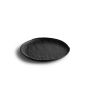 Plat bord 21cm black Livelli