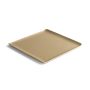 Plat bord 27x27cm beige Verso