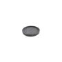 Serving dish 12xH1cm marble black Pura