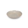 Decorative dish 33xH6cm glass pearl Cosmo