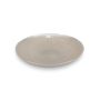 Decorative dish 40xH6,5cm glass pearl Cosmo