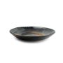 Decorative dish 50xH7cm black Cosmo