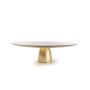 Cake stand 33xH10cm gold Glint