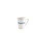 Beker 37cl blauw Stripes