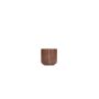 Cup 22cl maroon red Moa