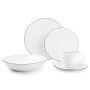 Dinner set 20 pieces white Puro 2