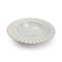 Deep plate 24/13xH4cm nuance white Lotus