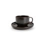 Cup 24cl and saucer chocolate Tabo