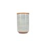 Canister 12,5xH20cm beige Cameo