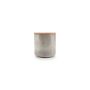 Canister 12,5xH13,5cm with lid grey Bake