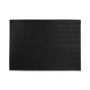 Placemat 43x30cm woven black TableTop