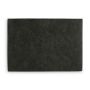 Placemat 43x30 leather look grey vague Tabletop