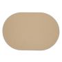 Placemat 45x30cm oval beige Tabletop