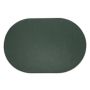 Placemat 45x30cm oval green Tabletop