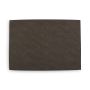 Platzset 43x30cm Lederlook taupe cross Dinner