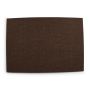 Placemat 43x30cm brown fabric look Dinner