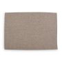 Placemat 43x30cm beige fabric look Dinner