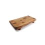 Servierbrett 50x28xH7,5cm Holz Chop