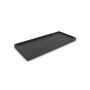 Serving board 30x13cm wood black Rural