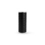 Pepper/salt grinder H12,5cm ribbed black Savor