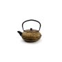 Teapot 80cl stripes gold/black My Tea