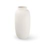 Vase 23,5xH49,5cm white Bullet