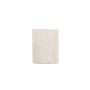 Vase 13,5x9xH17,5cm oval beige Vico