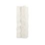 Vaas 18x18xH42,5cm fluid white Vea