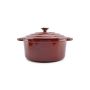 Cooking pot 26cm cast iron red Ferno