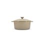 Cooking pot 26cm cast iron beige Ferno