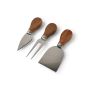 Cheese knive set 3 pieces wood Fromage