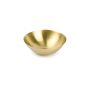 Decorative dish 12xH4,5cm gold Gala