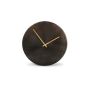 Horloge murale 38cm effacé noir Zone