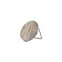 Table clock 20cm travertine grey Zone