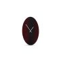 Wanduhr 27xH46cm burgundy/black gradient Zone