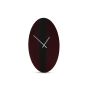 Wall clock 34,5xH61cm burgundy/black gradient Zone