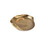 Decorative dish 37xH6,5cm gold Servo