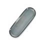 Plat à servir 38,5x14xH2,5cm vert/bleu Meridian