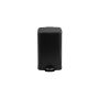 Pedal bin 30L/34x32x61cm black Dust