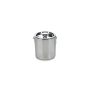 Ice bucket 15,5xH17,5cm double wall silver Nox