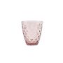 Glass 22cl pink Prisma - set/4