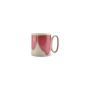 Mug 39cl grey/pink Paint