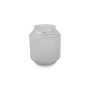 Vase 15xH18cm matte white Ribble