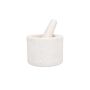 Mortier et pilon 16xH6cm white Marbliss