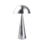 Table lamp 25xH50cm silver Musho