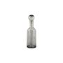 Vase mit stopfen 15,5xH55cm grau Fera