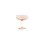 Verre à champagne 23cl coupe amber Ray - set/4