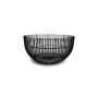 Wire basket 25xH12cm black Iris