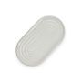 Serving dish 35x19,5xH2cm beige Mochi