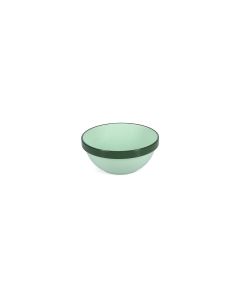 Kom 15,5xH6,5cm green Duo